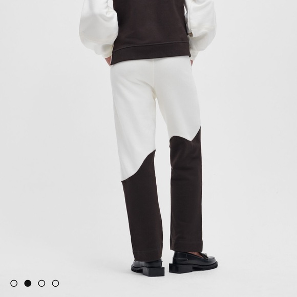 NWOT Ganni Software Wave Isoli Straight Leg Sweat Pants - Picture 3 of 3